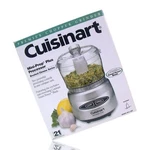 Cuisinart #DLC-2BC Mini-prep Plus Food Processor Brushed Chrome Series New. Fixed Price $45.00.