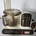 Vintage Toshiba Food Processor (TFP-1200) Tested/working With Attachments/blades. Fixed Price $61.82.