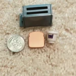 Vtg Barbie Doll Toaster Bread Slice Grape Jelly Food Kitchen Euc!!. Fixed Price $7.49.