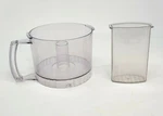 Cuisinart Smart Power Duet Blender Food Processor Work Bowl + Feed Tube Pusher. Fixed Price $16.89.