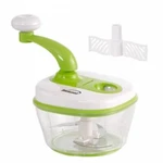 Brentwood 8 Cup Hand Crank Food Processor With Stainless Steel Blades Paddle. Fixed Price $36.94.