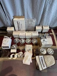 Cuisinart CFP-5A Food Processor Made France, 2 Blades, 10 Disk, Holder, Funnel. Fixed Price $250.00.