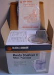 Black & Decker Handy Short Cut Ii Micro-processor HMP60 New Unused W/box. Fixed Price $68.00.