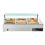9-PAN Steam Table 1500W Stainless Steel Food Warmer With Glass Cover. Fixed Price $303.46.