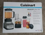 Cuisinart Velocity Ultra Trio Blender/food Processor (local Pick-up Only). Fixed Price $100.00.
