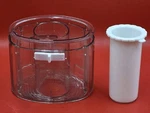 Oem Cuisinart Food Processor DLC-8 Replacement Pusher & Chute Sleeve DLC-018BGTX. Fixed Price $34.99.