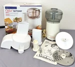 Vintage 1993 Sunbeam Oskar Food Processor Model 4817 Complete Box Tested. Fixed Price $46.99.