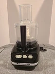 Kitchenaid 4KFP600 11-CUP Food Processor Black Made France Working Great. Fixed Price $85.00.