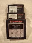 Kitchen Aid Food Processor KFPSL6 KFPSH6&KFPPS Disc Blade Lot Of 3. Fixed Price $32.00.