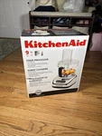 New Kitchenaid KFP740CR 9-CUP (72OZ) Chrome Food Processor. Fixed Price $242.21.