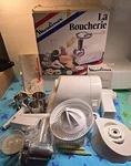 Moulinex La Boucherie Culinary Workshop Meat Grinder. Fixed Price $98.00.