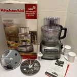 Appears New/used*kitchenaid 9-CUP Food Processor W/exactslice SYSTEM*KFP0922CU. Fixed Price $118.28.