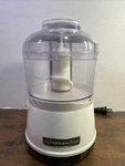 Kitchenaid KFC3511WHO 3.5 Cup Food Chopper Processor White Tested. Fixed Price $27.87.