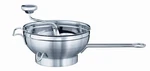Sle Stainless Steel Food Mill With Handle 2 Grinding Disc Sieves. Fixed Price $180.00.