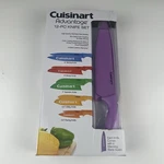 Kitchen Knife Set 12-PIECE With Blade Guards, Multicolor Cuisinart. Fixed Price $11.21.