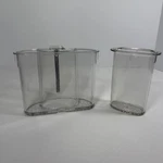 Cuisinart FP-16LP Large & FP-16SP Small Food Processor Pusher Set Clear FP-14. Fixed Price $34.00.
