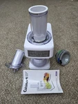 Cuisinart SSL-100 Prep Express Slicer Shredder Spiralizer Food Processor White. Fixed Price $29.64.