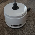 Kitchenaid KFC3511WH 3.5 Cup Food Chopper Processor White Base Only. Fixed Price $7.96.