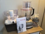 Kitchenaid 7-CUP Food Processor Exactslice System Contour Silver KFP0719. Fixed Price $129.99.