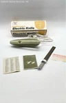 Vintage Hamilton Beach Avocado Green Electric Knife Model 275-2. Fixed Price $17.99.