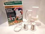 Vintage Presto Salad Shooter Electric Food Slicer Shredder 02910 Complete. Fixed Price $17.50.