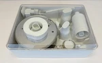 Kitchenaid Food Processor Disc Set Slice Shred 2MM 4MM Egg Whip + Tray New. Fixed Price $47.99.