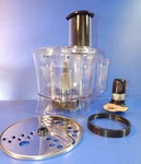 Oster Fusion Blender System 5 Cup Food Processor Work Bowl Lid Blades & Pusher. Fixed Price $24.95.