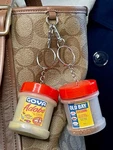 Mini Keychain Seasonings Travel Size Food Lovers 53 To Choose From. Fixed Price $6.00.