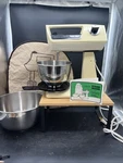 Sears & Roebuck Counter Craft Stand Mixer 10 Speed With Bowls/cover Works!. Fixed Price $59.99.