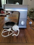 Farberware Stand Alone Mixer SM3481RGB Gray With Beater & Dough Hook *no Bowls*. Fixed Price $38.00.