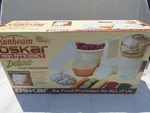 Vtg 1987 Sunbeam Oskar Food Processor Deluxe High Efficiency White 14091 Bonus. Fixed Price $199.00.