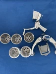 Saladmaster Food Processor With Cutters Newest Version SA205-SC. Fixed Price $300.00.