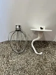 Kitchenaid 4.5 Qt Stand Mixer Attachments Wire Wisk & Dough Hook. Fixed Price $15.00.