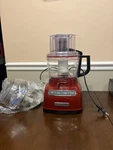 Kitchenaid KFP0935QGC Cup Food Processor/slicer Empire Red With Blades. Fixed Price $99.99.