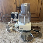 Cuisinart Food Processor Custom 11 Blender & Accessories White Tested Works. Fixed Price $88.49.