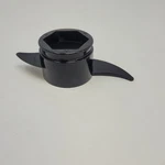Kitchenaid Food Processor Dough Blade Black Plastic E105402 Genuine Part Oem. Fixed Price $11.97.