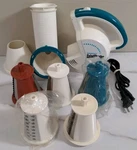 Presto Salad Shooter Professional Plus Electric Slicer Shredder 5 Blades. Fixed Price $30.00.