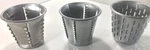 Vintage Saladmaster Food Processor Grater Shredder: 3 Cone Attachments. Fixed Price $29.99.