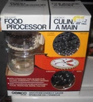 Vintage Gemco Hand Food Processor Stainless Slicer Shredder Grater Nib Item 7701. Fixed Price $18.29.