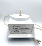 Cuisinart Food Processor Base Motor Robot-coupe Model Cfp 5 White France. Fixed Price $24.99.
