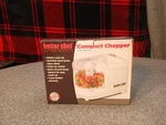 Better Chef Compact Chopper Model Im 841B. New. Fixed Price $20.00.