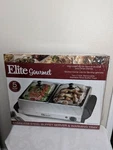 Elite Gourmet Maxi-matic Stainless Steel Buffet Server & Warming Tray #EWM-6122. Fixed Price $17.99.