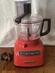 Kitchenaid KFP0930WM Cup Food Processor Empire Red Wide Feed No Blades. Fixed Price $29.99.