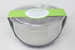 Cuisinart 3-PIECE Stainless Steel Nesting Mixing Bowls Silicone Nonslip Base New. Fixed Price $25.00.