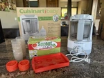 Cuisinart Baby Food Maker & Bottle Warmer W/ Storage Containers. Fixed Price $36.00.