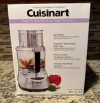 Cuisinart Prep Plus Food Processor DLC-2011CHBY 11-CUP. Fixed Price $150.00.