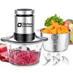 Food Processor, Meat Grinder & With 400W Powerful Veggie Chopper.... Fixed Price $50.40.