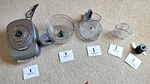 Cuisinart CFP-260 Core Custom 13-CUP Food Processor **individual Parts, Tested**. Fixed Price $14.91.