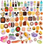 100PCS Miniature Foods Doll House Accessories Small Resin. Fixed Price $17.79.