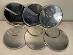 Vintage Cuisinart Dlc-x Blades Lot Of 333, 336, 337, 342, 344, 346. Fixed Price $45.59.
